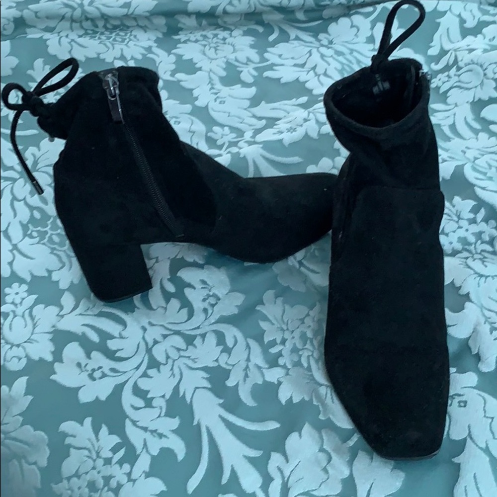 Franco sarto suede booties